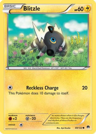 Blitzle (48) [XY - BREAKpoint] Reverse Holofoil - Deck Out Gaming
