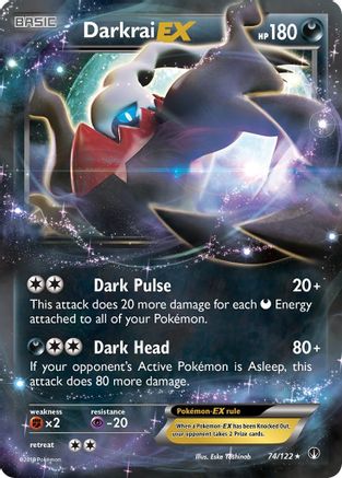 Darkrai EX (74) [XY - BREAKpoint] Holofoil - Deck Out Gaming