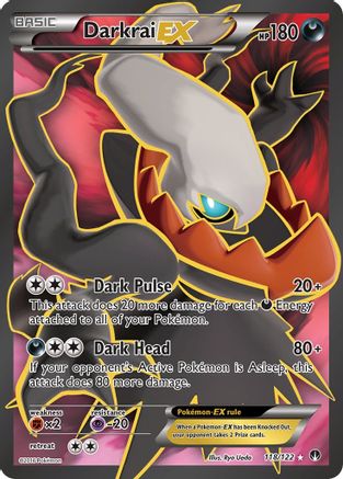 Darkrai EX (Full Art) (118) [XY - BREAKpoint] Holofoil - Deck Out Gaming