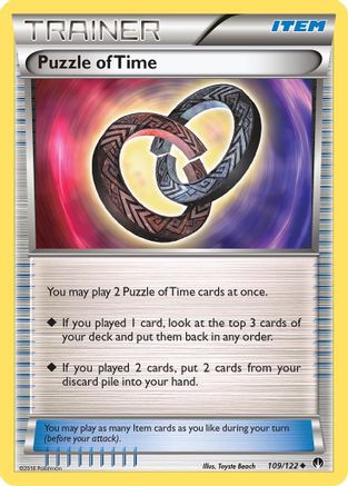 Puzzle of Time (109) [XY - BREAKpoint] Reverse Holofoil - Deck Out Gaming