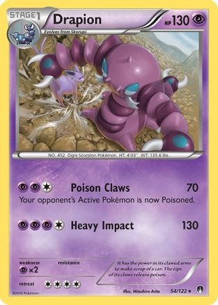 Drapion (54) [XY - BREAKpoint] - Deck Out Gaming