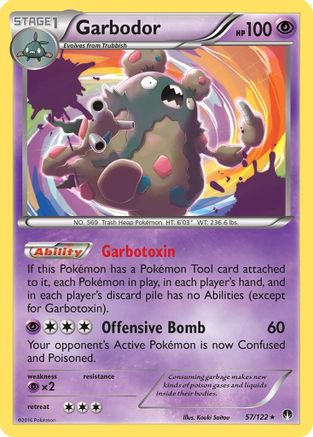Garbodor (57) [XY - BREAKpoint] Reverse Holofoil - Deck Out Gaming
