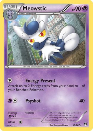 Meowstic (59) [XY - BREAKpoint] Reverse Holofoil - Deck Out Gaming