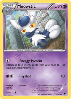 Meowstic (59) [XY - BREAKpoint] Reverse Holofoil - Deck Out Gaming