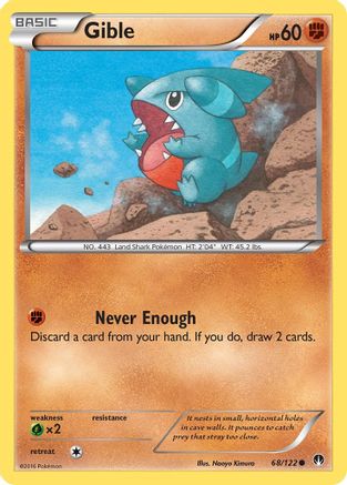 Gible (68) [XY - BREAKpoint] - Deck Out Gaming