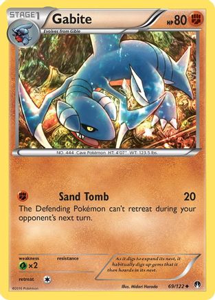 Gabite (69) [XY - BREAKpoint] Reverse Holofoil - Deck Out Gaming