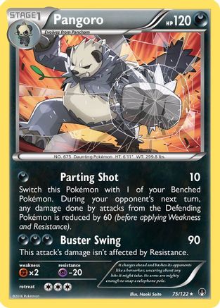 Pangoro (75) [XY - BREAKpoint] Reverse Holofoil - Deck Out Gaming