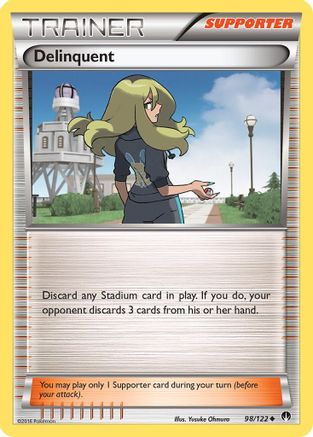 Delinquent (98) [XY - BREAKpoint] Reverse Holofoil - Deck Out Gaming