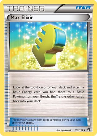 Max Elixir (102) [XY - BREAKpoint] Reverse Holofoil - Deck Out Gaming