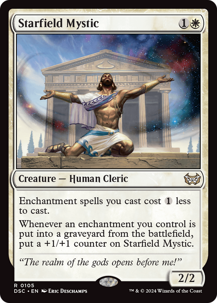 Starfield Mystic (105) [Duskmourn: House of Horror Commander] - Deck Out Gaming