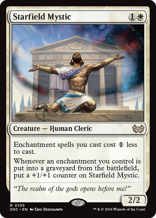 Starfield Mystic (105) [Duskmourn: House of Horror Commander] - Deck Out Gaming