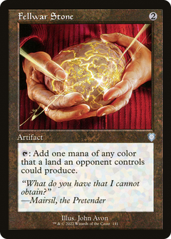 Fellwar Stone (Retro Frame) (141) [Commander: The Brothers' War] - Deck Out Gaming