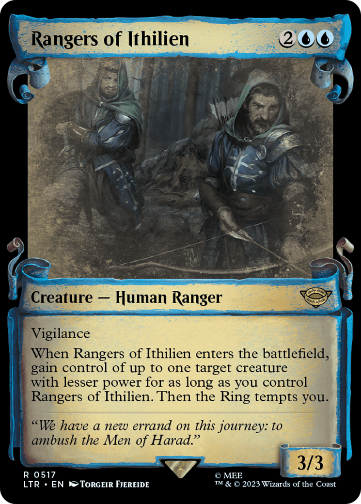 Rangers of Ithilien (Showcase Scrolls) (517) [The Lord of the Rings: Tales of Middle-earth] foil - Deck Out Gaming
