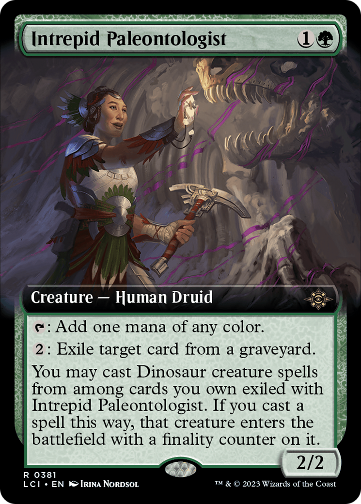 Intrepid Paleontologist (Extended Art) (381) [The Lost Caverns of Ixalan] - Deck Out Gaming