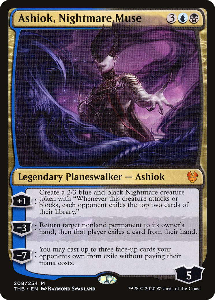 Ashiok, Nightmare Muse (208) [Theros Beyond Death] - Deck Out Gaming