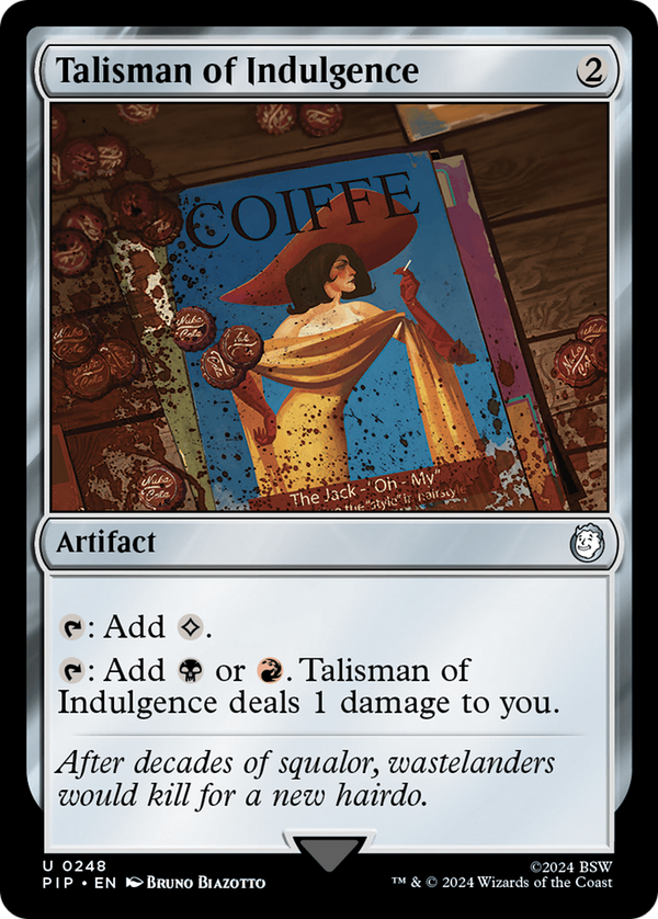 Talisman of Indulgence (248) [Fallout] foil - Deck Out Gaming