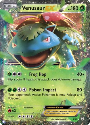 Venusaur EX (1) [Generations] Holofoil - Deck Out Gaming