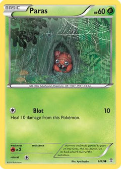 Paras (6) [Generations] Reverse Holofoil - Deck Out Gaming