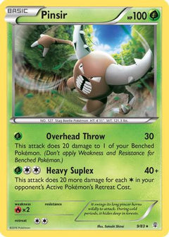 Pinsir (9) [Generations] Reverse Holofoil - Deck Out Gaming