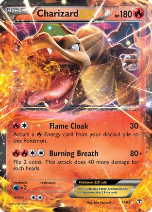 Charizard EX (11) [Generations] Holofoil - Deck Out Gaming