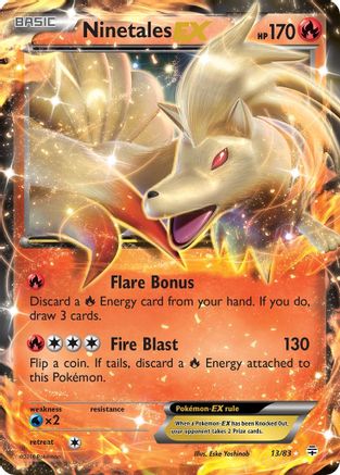 Ninetales EX (13) [Generations] Holofoil - Deck Out Gaming