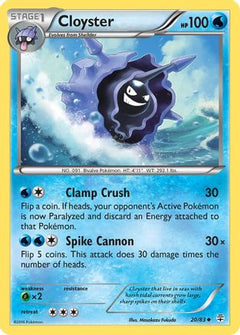 Cloyster (20) [Generations] Reverse Holofoil - Deck Out Gaming