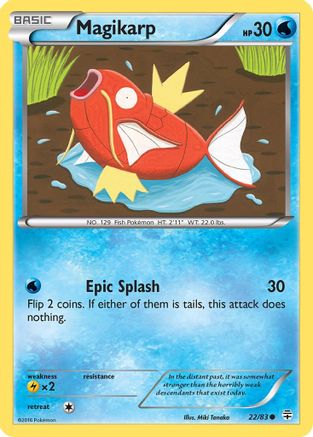 Magikarp (22) [Generations] Reverse Holofoil - Deck Out Gaming