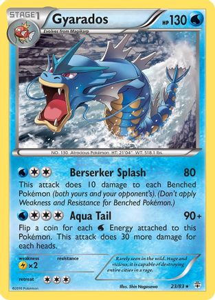 Gyarados (23) [Generations] Reverse Holofoil - Deck Out Gaming