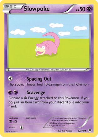 Slowpoke (32) [Generations] Reverse Holofoil - Deck Out Gaming