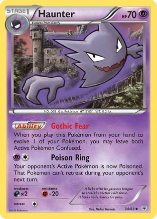 Haunter (34) [Generations] - Deck Out Gaming