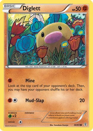 Diglett (38) [Generations] - Deck Out Gaming