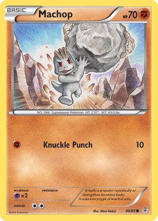 Machop (40) [Generations] Reverse Holofoil - Deck Out Gaming
