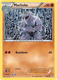 Machoke (41) [Generations] Reverse Holofoil - Deck Out Gaming