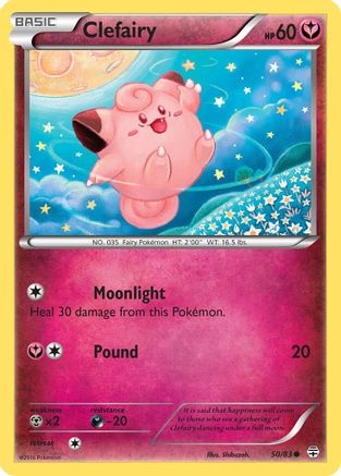 Clefairy (50) [Generations] Reverse Holofoil - Deck Out Gaming