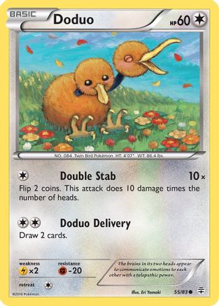 Doduo (55) [Generations] Reverse Holofoil - Deck Out Gaming