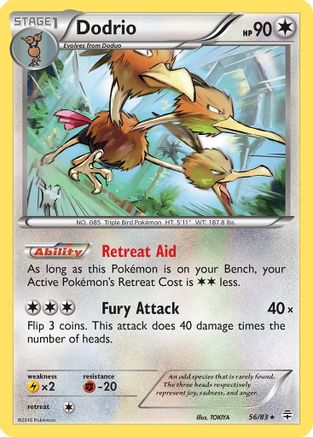 Dodrio (56) [Generations] Reverse Holofoil - Deck Out Gaming