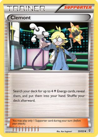 Clemont (59) [Generations] Reverse Holofoil - Deck Out Gaming