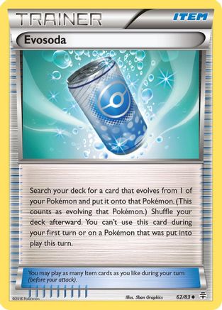 Evosoda (62) [Generations] - Deck Out Gaming