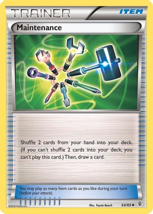 Maintenance (64) [Generations] Reverse Holofoil - Deck Out Gaming