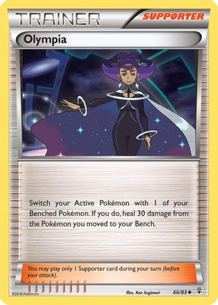 Olympia (66) [Generations] Reverse Holofoil - Deck Out Gaming
