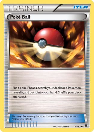 Poke Ball (67) [Generations] Reverse Holofoil - Deck Out Gaming