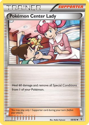 Pokemon Center Lady (68) [Generations] Reverse Holofoil - Deck Out Gaming