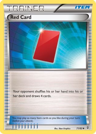 Red Card (71) [Generations] Reverse Holofoil - Deck Out Gaming