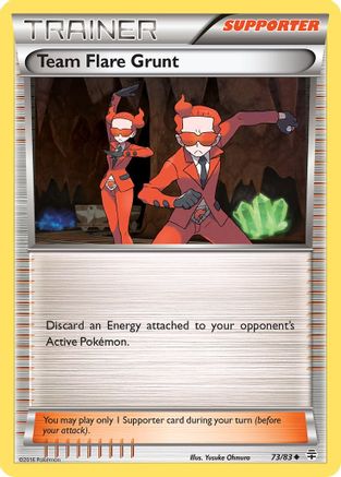 Team Flare Grunt (73) [Generations] Reverse Holofoil - Deck Out Gaming