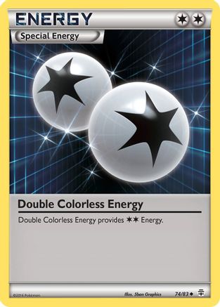 Double Colorless Energy (74) [Generations] Reverse Holofoil - Deck Out Gaming