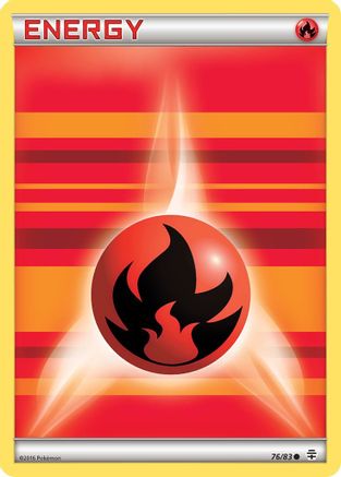 Fire Energy (76) [Generations] Reverse Holofoil - Deck Out Gaming