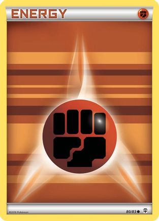 Fighting Energy (80) [Generations] Reverse Holofoil - Deck Out Gaming