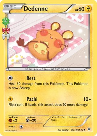 Dedenne (RC10) [Generations: Radiant Collection] Holofoil - Deck Out Gaming