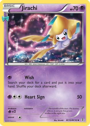 Jirachi (RC13) [Generations: Radiant Collection] Holofoil - Deck Out Gaming