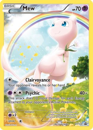 Mew - XY110 (XY110) [XY Promos] - Deck Out Gaming